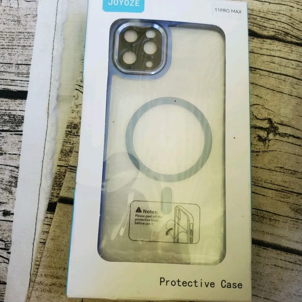 For IPhone 11 Pro Max Light  Blue Protector Case 6.5